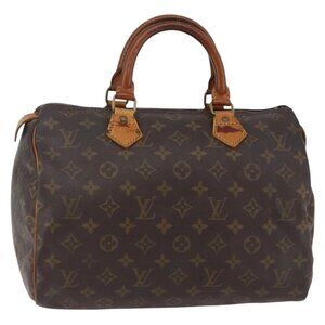 LOUIS VUITTON Monogram Speedy 30 Hand Bag